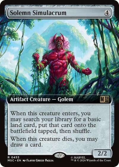 Solemn Simulacrum Extended Art