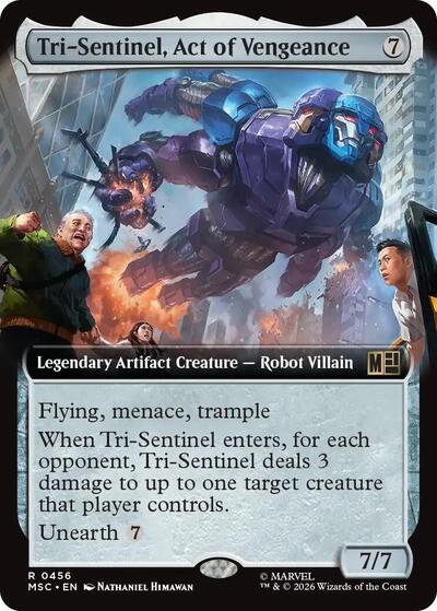 Tri Sentinel Act of Vengeance Extended Art