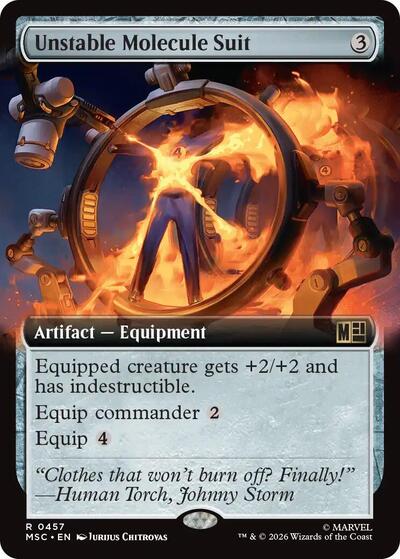 Unstable Molecule Suit Extended Art