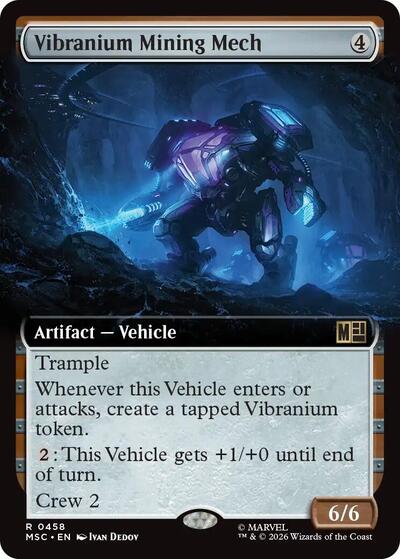 Vibranium Mining Mech Extended Art
