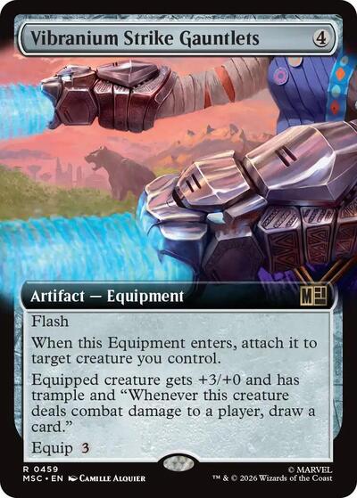 Vibranium Strike Gauntlets Extended Art