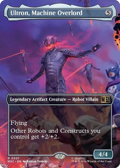 Ultron Machine Overlord Borderless