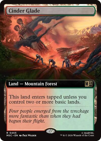 Cinder Glade Extended Art