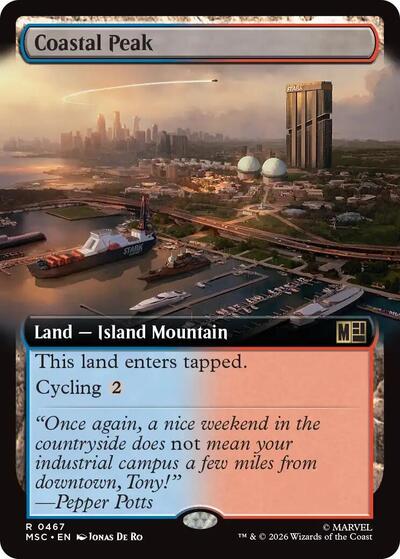 Coastal Peak Extended Art
