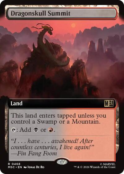 Dragonskull Summit Extended Art