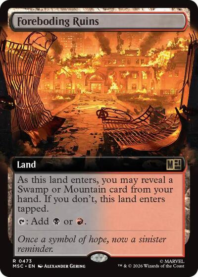 Foreboding Ruins Extended Art