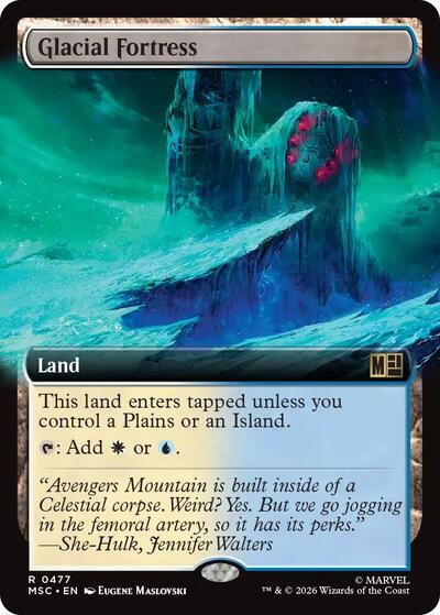 Glacial Fortress Extended Art