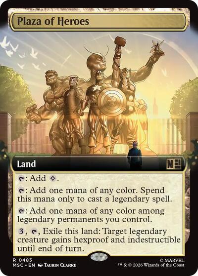 Plaza of Heroes Extended Art