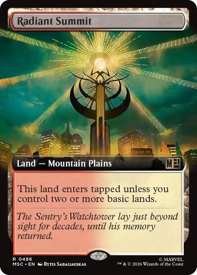 Radiant Summit Extended Art