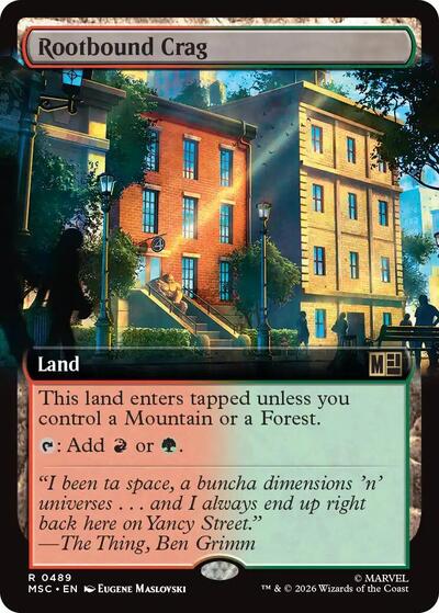 Rootbound Crag Extended Art
