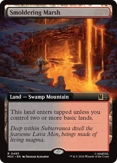 Smoldering Marsh Extended Art