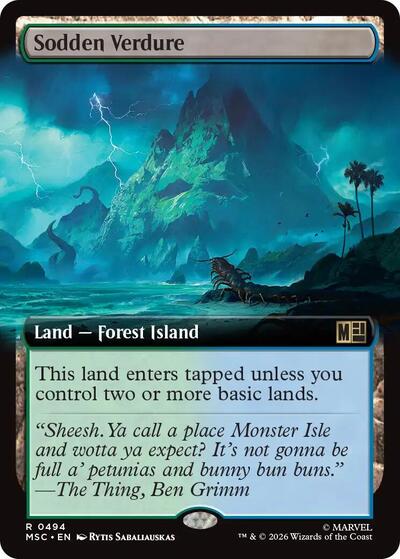 Sodden Verdure Extended Art