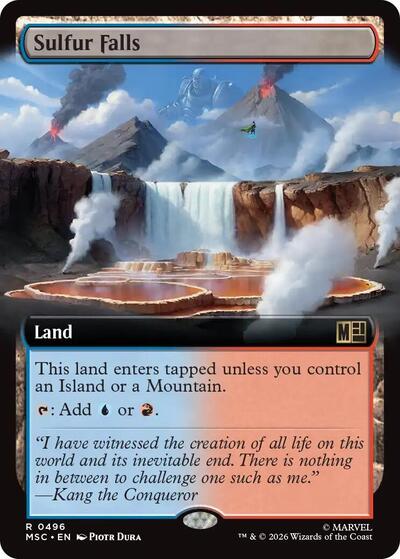 Sulfur Falls Extended Art