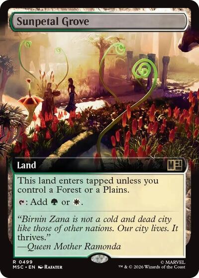 Sunpetal Grove Extended Art