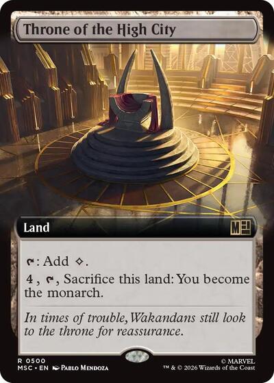 Throne of the High City Extended Art