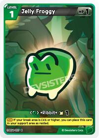 Jelly Froggy (Ver. 2) #BS4-057 from Age of Heroes and Kingdoms Pokemon card image