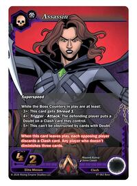 Assassin - Alpha Clash The Vault Trials trading card