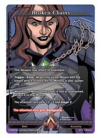 Broken Chains - Alpha Clash The Vault Trials trading card