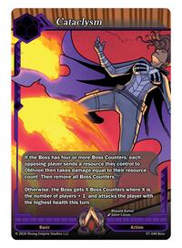 Cataclysm - Alpha Clash The Vault Trials trading card