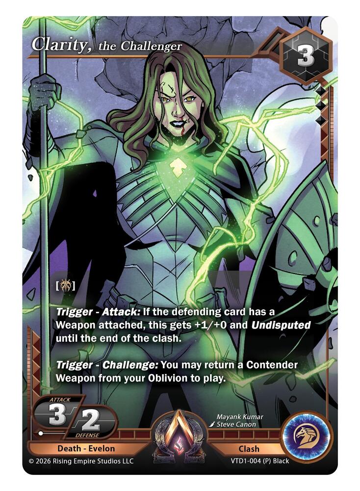 Clarity, the Challenger