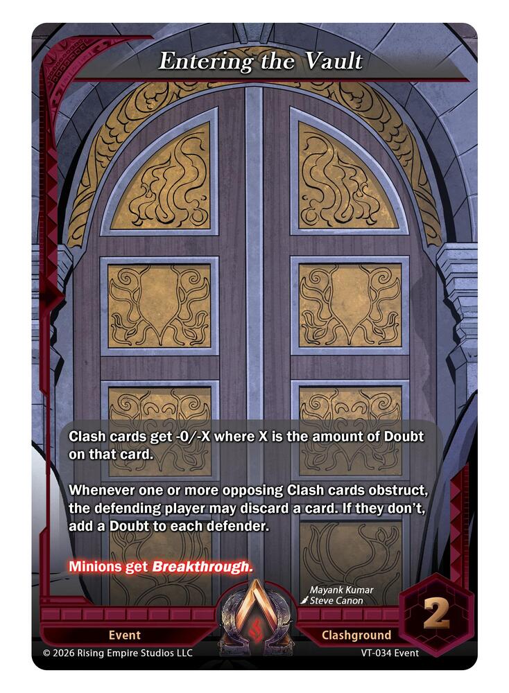 Entering the Vault