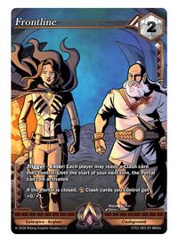 Frontline - Alpha Clash The Vault Trials trading card