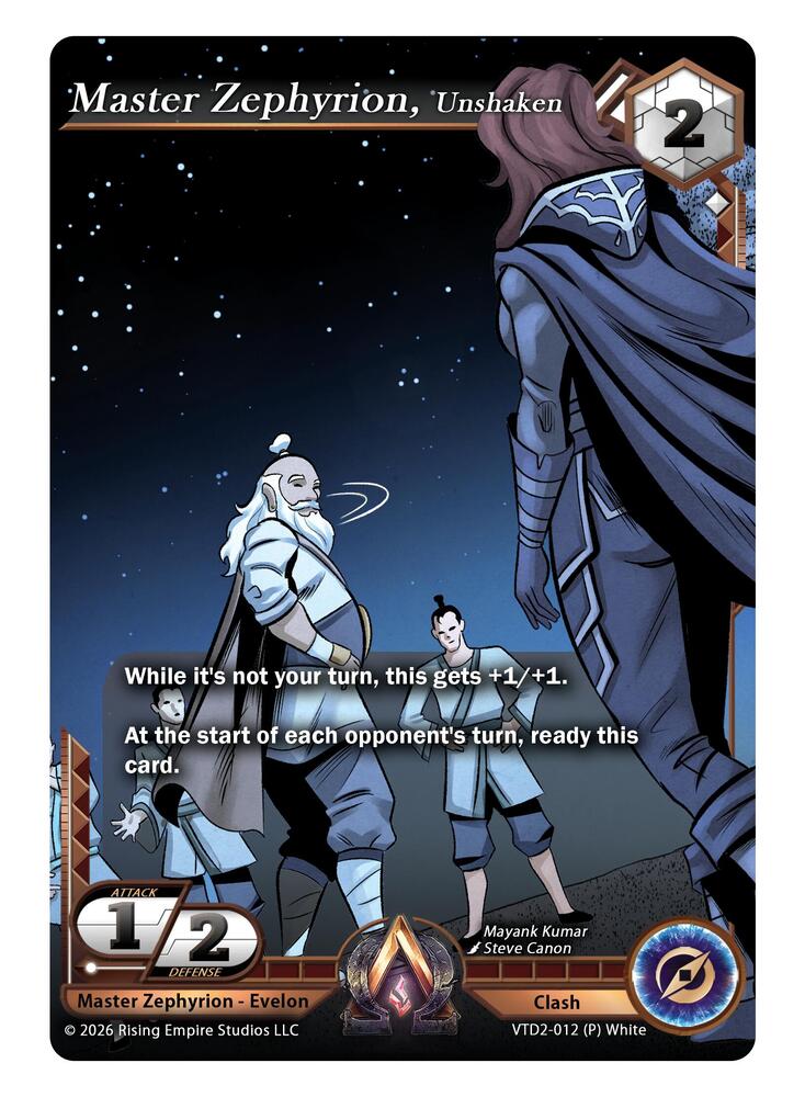 Master Zephyrion, Unshaken