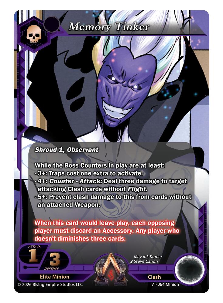 Memory Tinker - The Vault Trials - Alpha Clash - TCGplayer.com