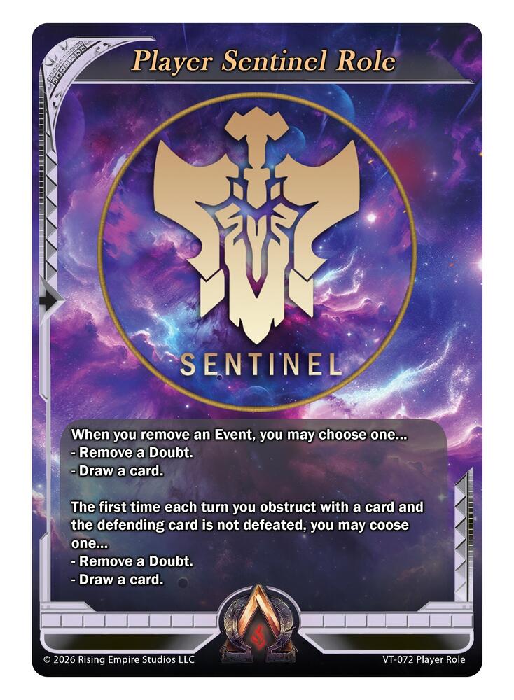 Player Sentinel Role Card
