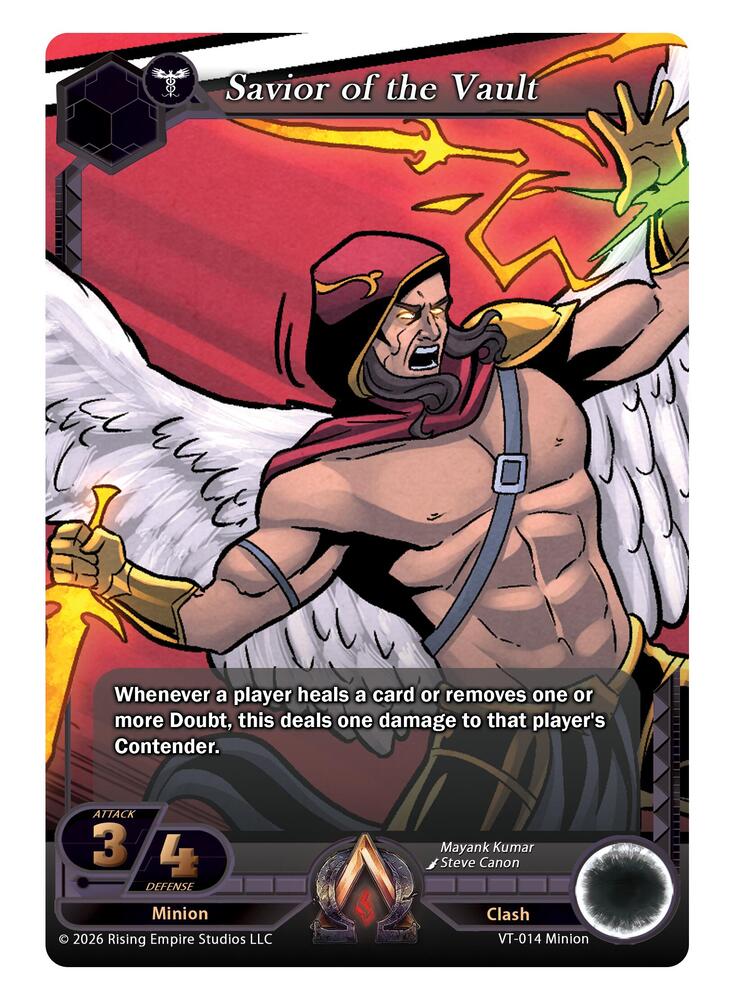 Savior of the Vault - The Vault Trials - Alpha Clash - TCGplayer.com