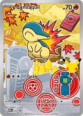 Cyndaquil - 047 — MEP Black Star Promos #047
