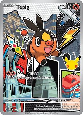 Tepig - 050 — MEP Black Star Promos #050