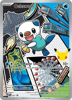Oshawott - 051 card