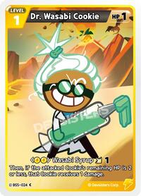 Dr. Wasabi Cookie (024) #BS5-024 from Arena of Glory Pokemon card image