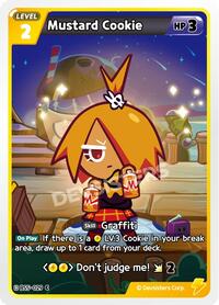 Mustard Cookie (029) #BS5-029 from Arena of Glory Pokemon card image