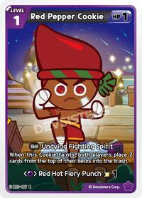 Red Pepper Cookie (107) #BS5-107 from Arena of Glory Pokemon card image
