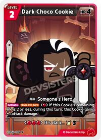 Dark Choco Cookie (002) #BS6-002 from Arena of Glory Pokemon card image