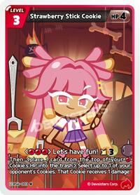 Strawberry Stick Cookie (003) #BS6-003 from Arena of Glory Pokemon card image