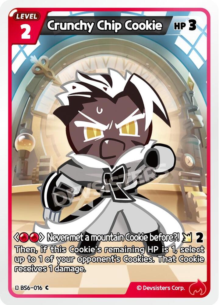 Crunchy Chip Cookie - Arena of Glory - CookieRun: Braverse TCG