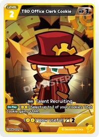TBD Office Clerk Cookie #BS6-029 from Arena of Glory Pokemon card image