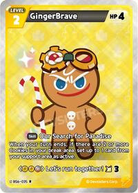 GingerBrave (035) #BS6-035 from Arena of Glory Pokemon card image