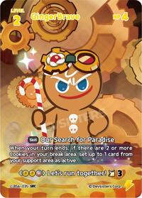GingerBrave (035) (SEC) #BS6-035 from Arena of Glory Pokemon card image