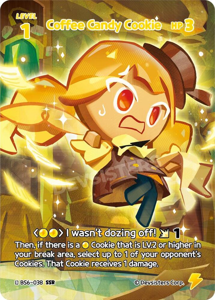 Coffee Candy Cookie (038) (SSR) - Arena of Glory - CookieRun