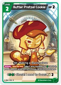 Butter Pretzel Cookie #BS6-050 from Arena of Glory Pokemon card image