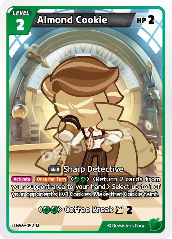 Almond Cookie (052) - Arena of Glory - CookieRun: Braverse TCG