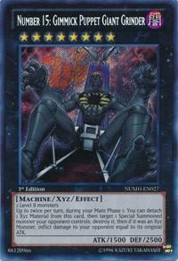 Number 15: Gimmick Puppet Giant Grinder - Number Hunters - YuGiOh