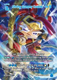String Gummy Cookie (074) (SUR) #BS6-074 from Arena of Glory Pokemon card image