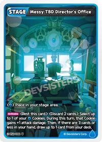 Messy TBD Director's Office #BS6-086 from Arena of Glory Pokemon card image