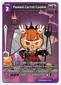 Peeled Carrot Cookie #BS6-087 from Arena of Glory Pokemon card image