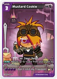 Mustard Cookie (089) #BS6-089 from Arena of Glory Pokemon card image